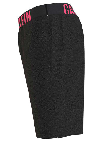 CALVIN KLEIN UNDERWEAR Szorty piżamowe w kolorze czarnym