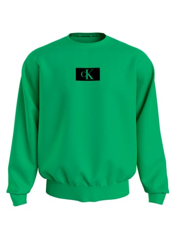 CALVIN KLEIN UNDERWEAR Bluza w kolorze zielonym