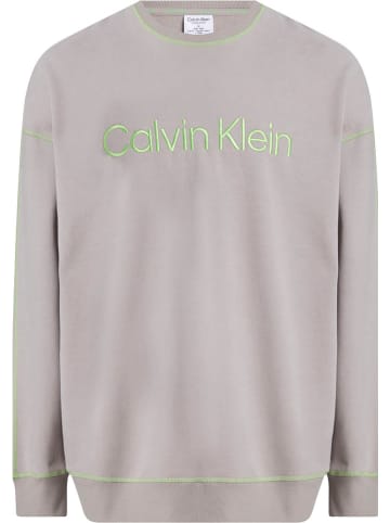 CALVIN KLEIN UNDERWEAR Sweatshirt in Hellgrau