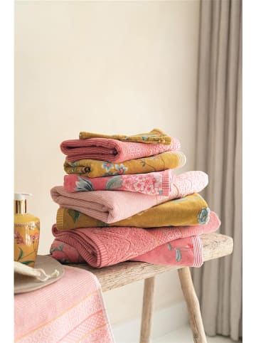 PiP Studio Ręcznik prysznicowy "Les Fleurs" w kolorze żółtym