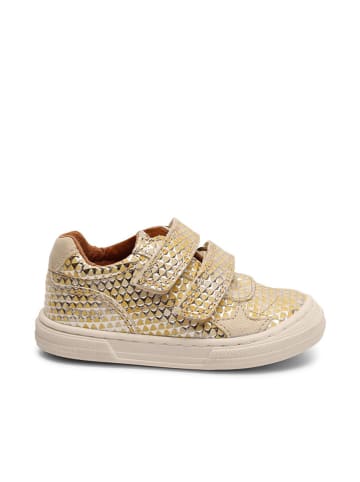 bisgaard Leder-Sneakers "Kae" in Gold