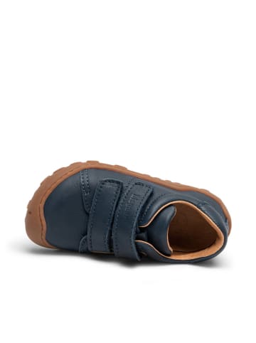 bisgaard Skórzane buty "Freddy" w kolorze granatowym do chodzenia na boso