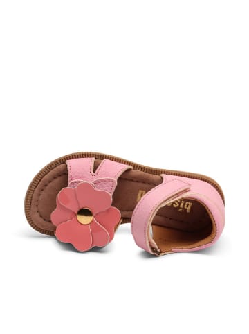 bisgaard Leder-Sandalen "Barbara" in Rosa