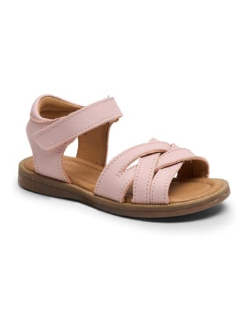 bisgaard Leren sandalen "Becca" lichtroze