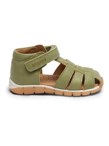 bisgaard Leren enkelsandalen "Billie" groen