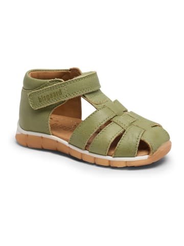 bisgaard Leren enkelsandalen "Billie" groen
