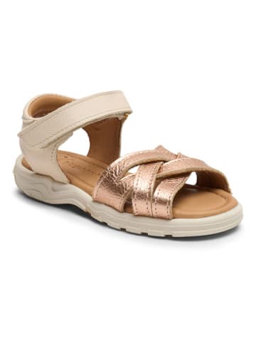 bisgaard Leder-Sandalen "Riley" in Rosa