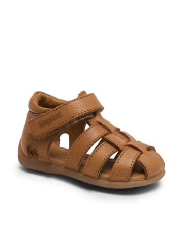 bisgaard Leren enkelsandalen "Aura" lichtbruin