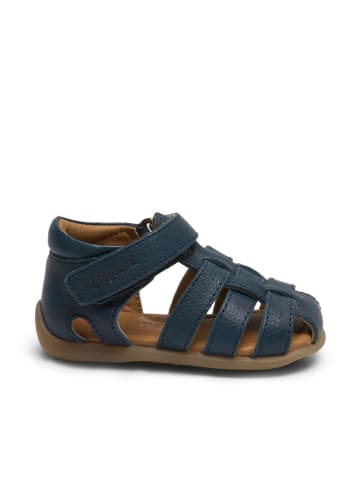 bisgaard Leren enkelsandalen "Aura" donkerblauw