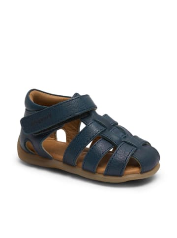 bisgaard Leren enkelsandalen "Aura" donkerblauw