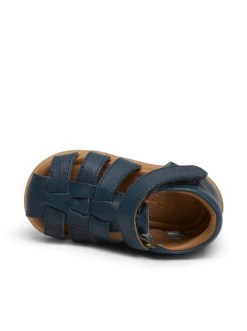 bisgaard Leren enkelsandalen "Aura" donkerblauw