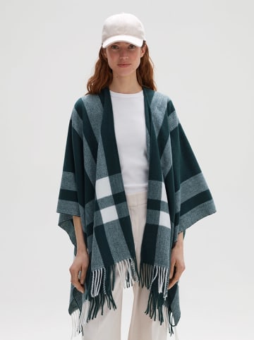 OPUS Poncho in Petrol