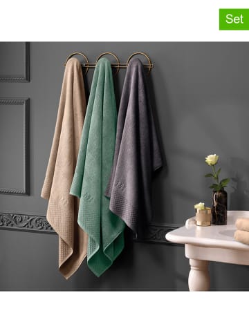 maison héritage PARIS 4tlg. Handtuch-Set in Anthrazit