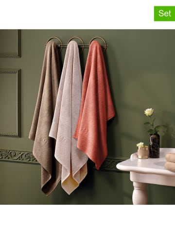 maison héritage PARIS 4tlg. Handtuch-Set in Orange