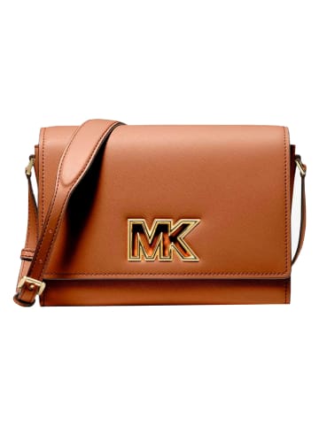 Michael Kors Leren schoudertas lichtbruin - (B)24 x (H)17 x (D)9 cm