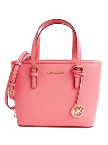 Michael Kors Leren schoudertas roze - (B)23 x (H)18 x (D)10 cm