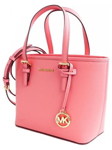 Michael Kors Leder-Schultertasche in Pink - (B)23 x (H)18 x (T)10 cm