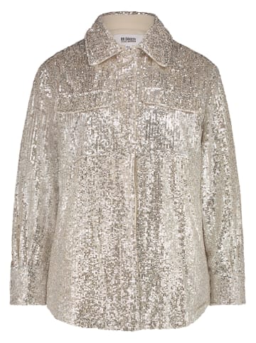 Steve Madden Kurtka koszulowa "Glitter Sweet" w kolorze srebrnym