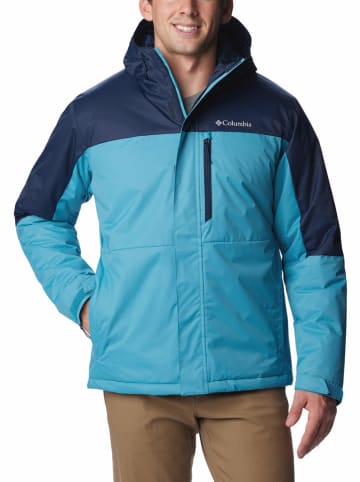 Columbia Winterjacke "Hikebound" in Dunkelblau/ Hellblau