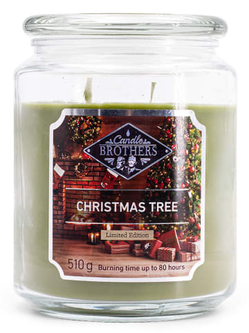 Candle Brothers Duftkerze "Christmas Tree" in Grün - 510 g