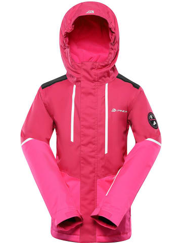 Alpine Pro Kurtka narciarska "Zaribo" w kolorze różowym