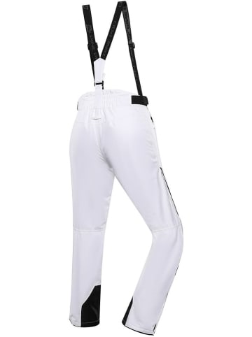 Alpine Pro Spodnie narciarskie "Osaga" w kolorze białym