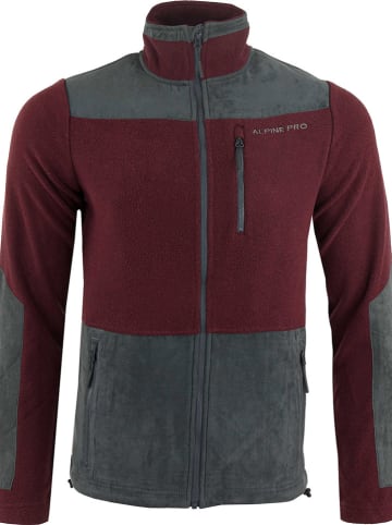 Alpine Pro Fleece vest "Clew" bordeaux