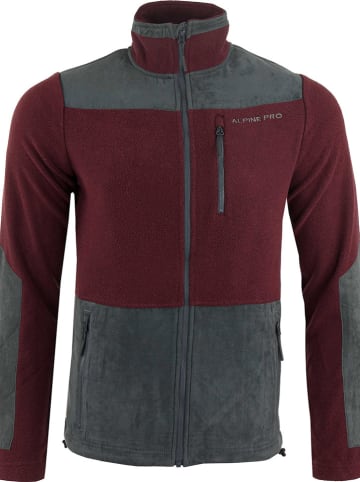 Alpine Pro Fleecejacke "Clew" in Bordeaux