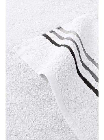 Schiesser Ręczniki prysznicowe (2 szt.) "Skyline" w kolorze białym