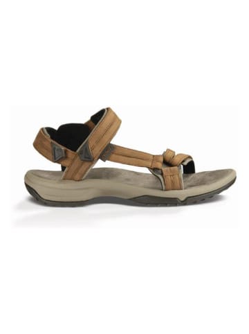 Teva Leren trekkingsandalen "Terra Fi Lite" lichtbruin