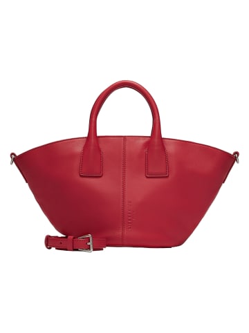 LIEBESKIND BERLIN Leder-Henkeltasche in Rot - (B)21 x (H)19 x (T)11 cm