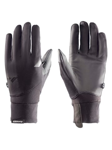 Zanier Rękawice unisex "Classic" w kolorze czarnym do narciarstwa biegowego