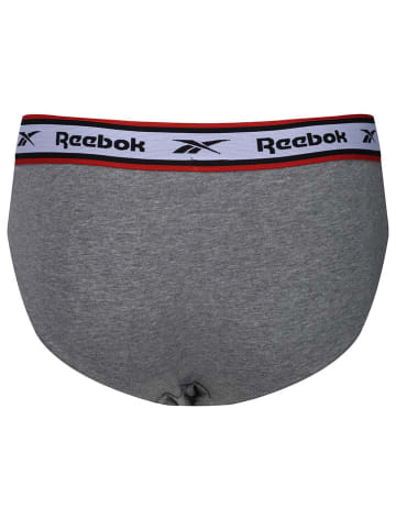Reebok 3er-Set: Slips "Chase" in Schwarz/ Weiß/ Hellgrau
