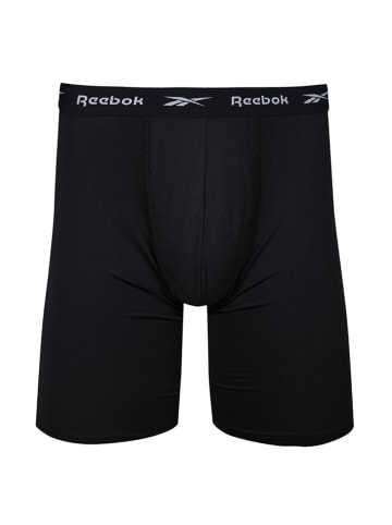 Reebok 3er-Set: Boxershorts "Fernie" in Schwarz/ Hellgrau