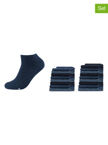 Skechers 18-delige set: sokken donkerblauw
