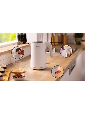 Bosch Wasserkocher "MyMoment" in Weiß - 1,7 l