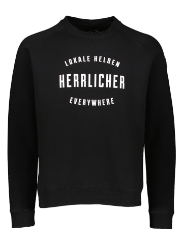 Herrlicher Sweatshirt zwart