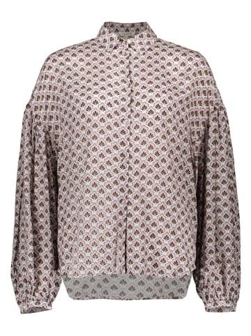 Herrlicher Bluse in Rosé/ Braun