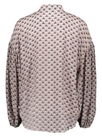 Herrlicher Blouse lichtroze/bruin