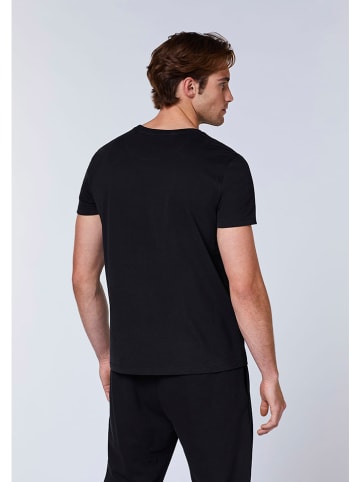 Chiemsee Koszulka "Papai" w kolorze czarnym