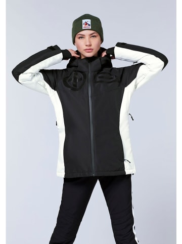 Chiemsee Ski-/ Snowboardjacke in Schwarz/ Weiß
