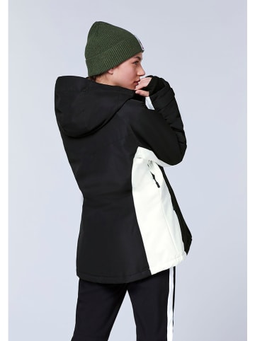 Chiemsee Ski-/ Snowboardjacke in Schwarz/ Weiß