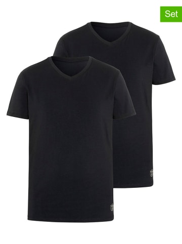 Chiemsee 2-delige set: shirts zwart