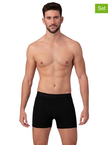 Muchachomalo 4er-Set: Boxershorts in Schwarz/ Dunkelblau