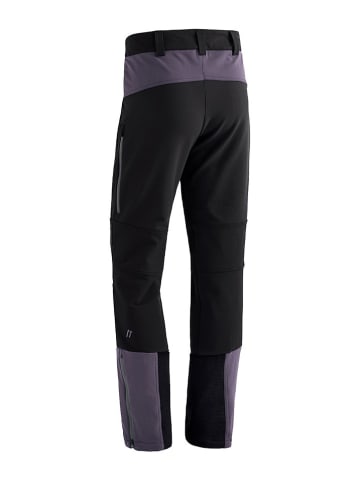 Maier Sports Funktionshose "Ofot Hyb M" in Schwarz/ Grau