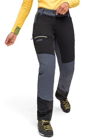 Maier Sports Spodnie hybrydowe "Ofot Hyb W" w kolorze antracytowo-czarnym