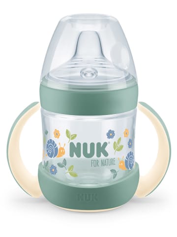 NUK 2er Set: Trinklernflasche "NUK for Nature" in Grün - 150 ml