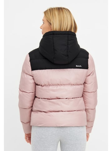 Bench Winterjacke 'Kaylee" in Rosa/ Schwarz