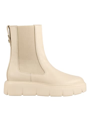 Högl Leder-Chelsea-Boots in Creme