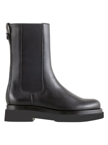 Högl Leder-Chelsea-Boots in Schwarz